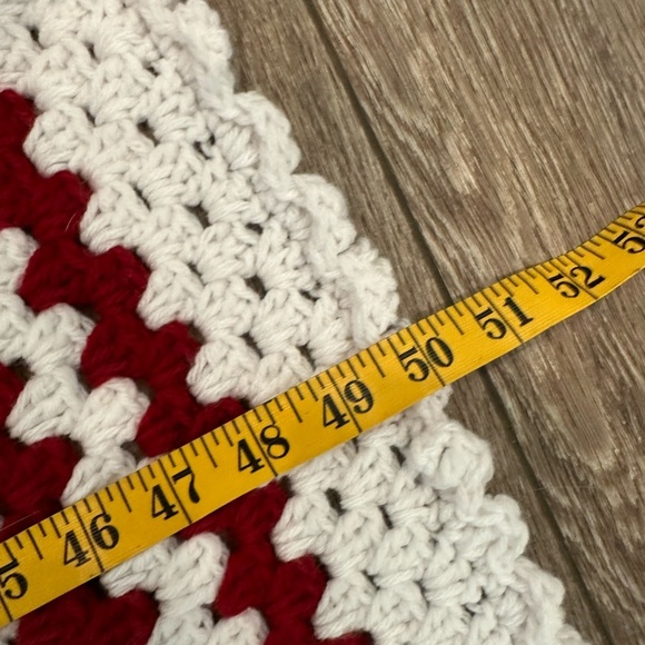 Granny blanket hand knit Vintage Square Afghan Throw  Blanket Multi Colour - Picture 11 of 11